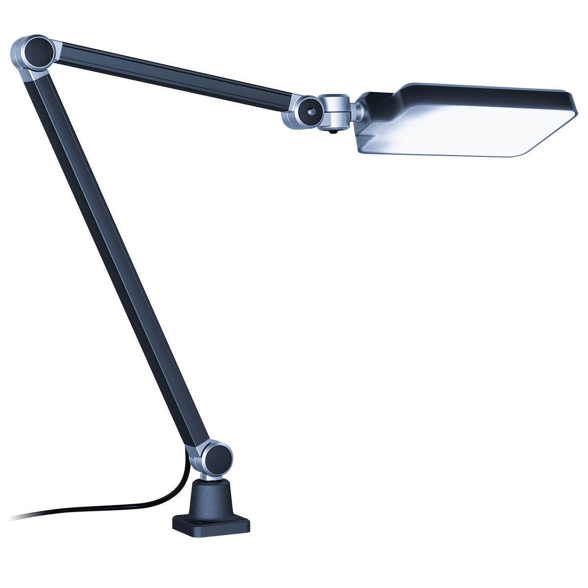 Luminaire de surface Rocia.planar, RPD 1700/850 - 18 W, noir, bras long