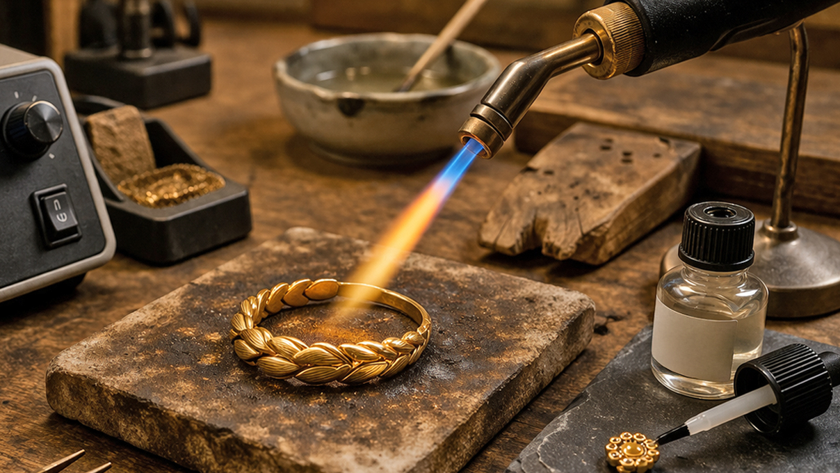 Soudage tendre, Soudage, Collage