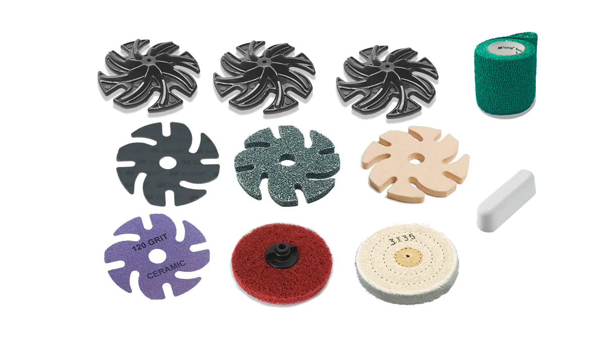 Kit Jooltool pour polir les métaux, Ø 75 mm