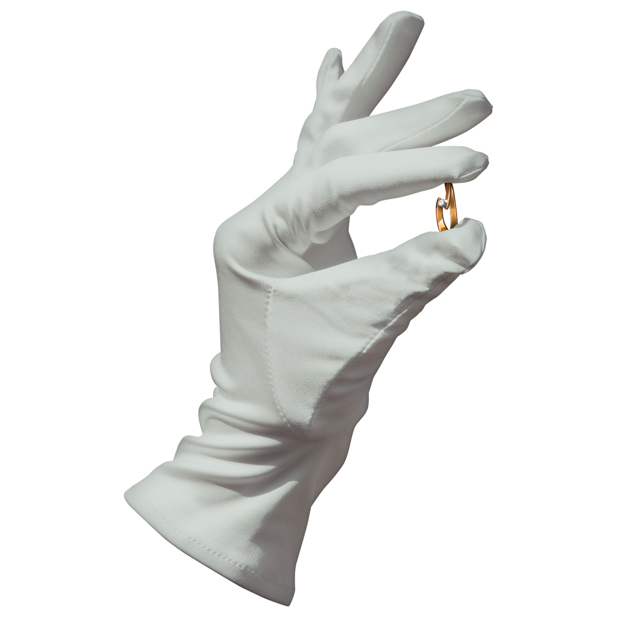 Heli gants de présentation en microfibre, gris-argenté, taille M, 1 paire
