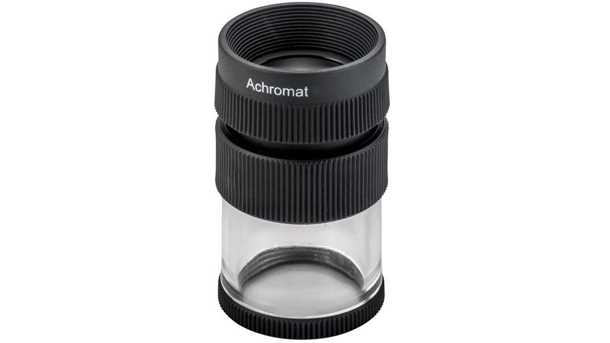 Eschenbach 11547 Loupe de précision graduée, Ø 23 mm, grossissement 7x