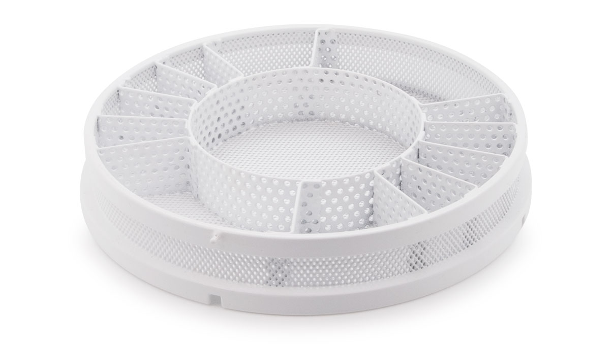 Elmasolvex panier de 11 pices, grand cercle, RILSAN endiut, blace N° 1053831