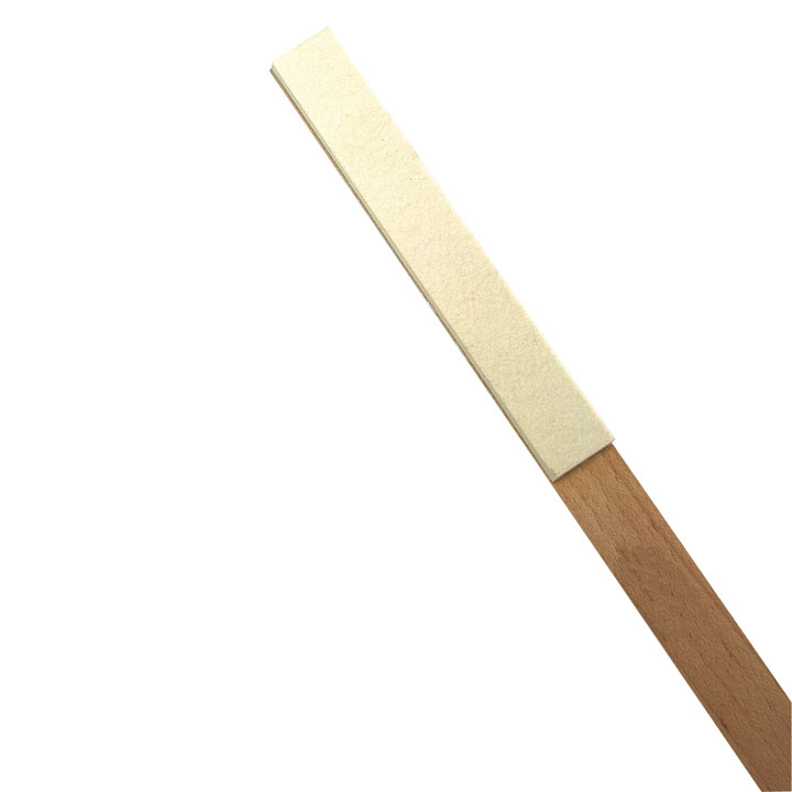 Lime à feutre, dimensions : 140 x 20 x 4,5 mm