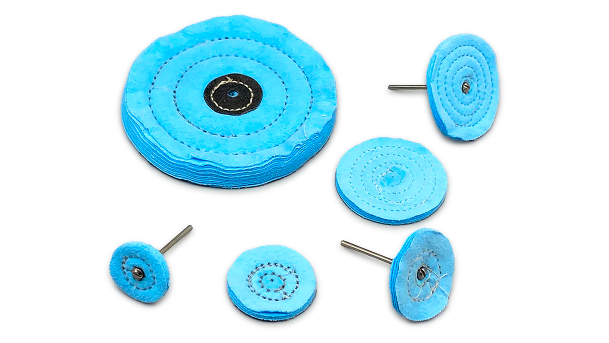 Jooltool Blue Magic jeu de disques de polissage, 6 pièces