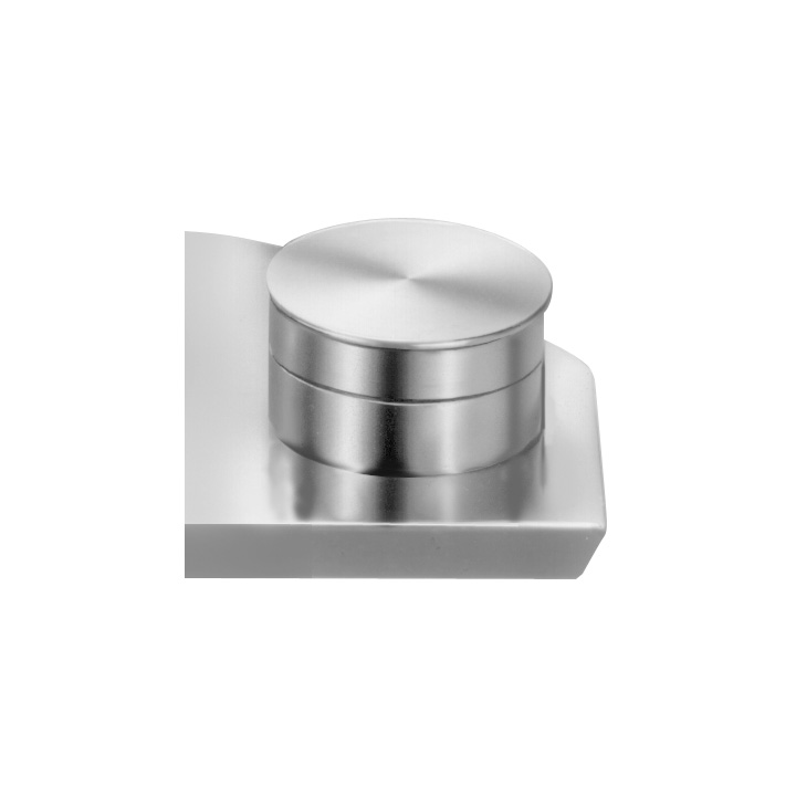 Bergeon 30180 Huilier en laiton poli, chromé, 4 godets avec agate