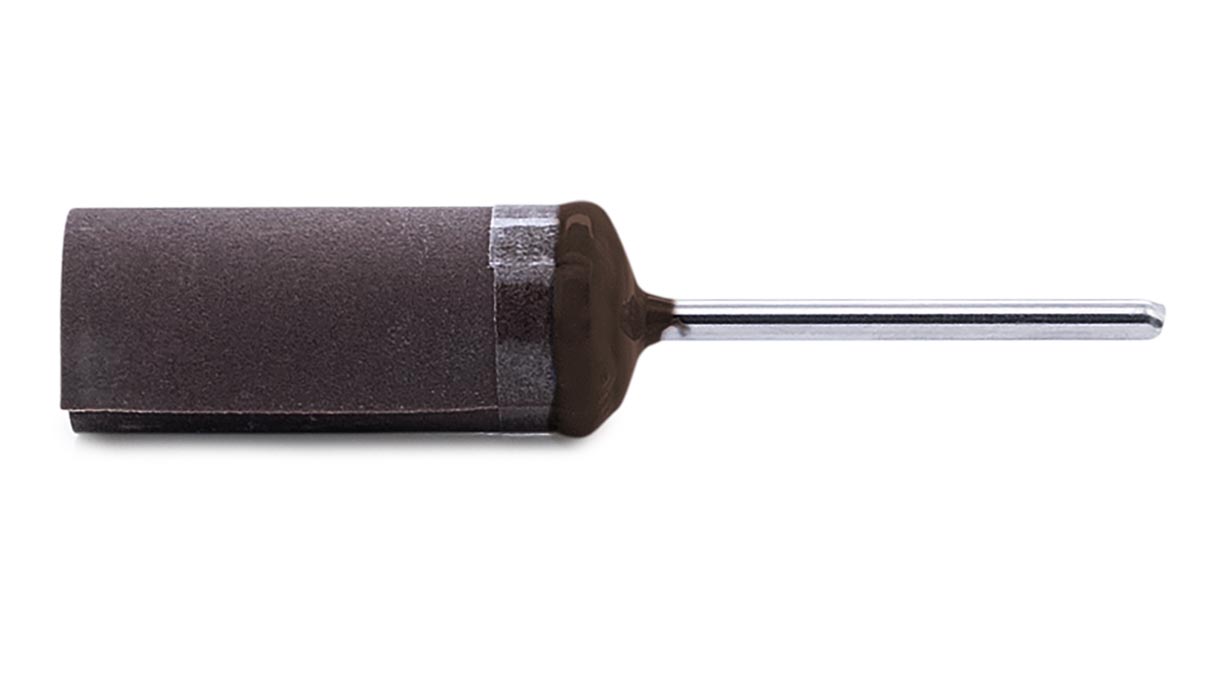 Rouleau abrasif en papier sur support, grain 400