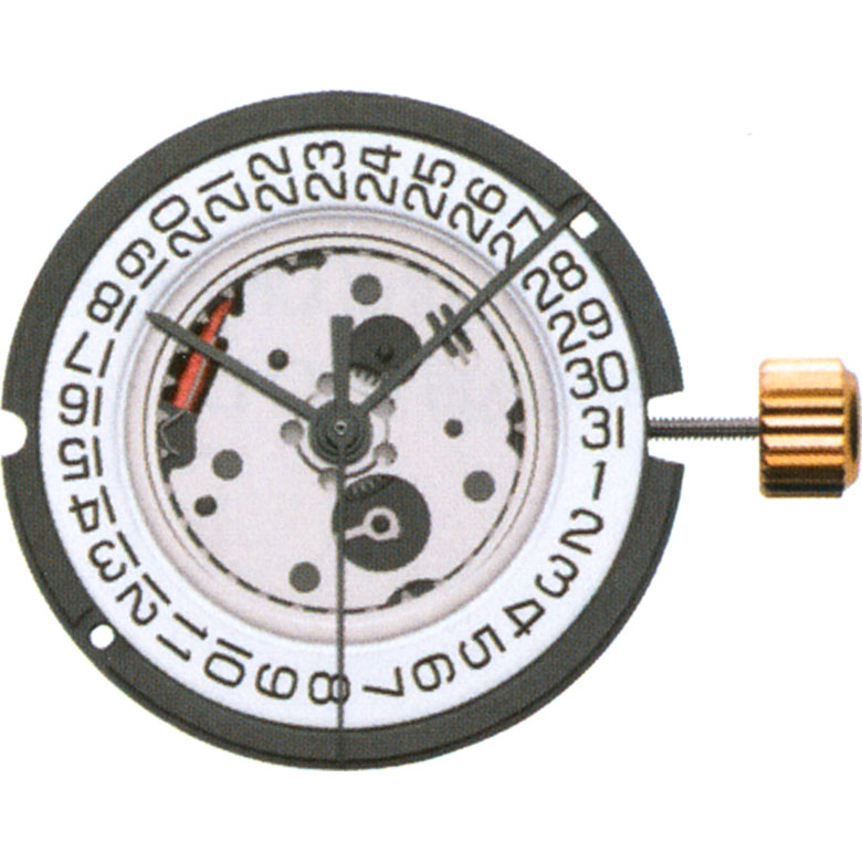 Mvt. ETA 804111 H2 10 1/2''' DATE6 SC Quarz (377 | SR626SW)
