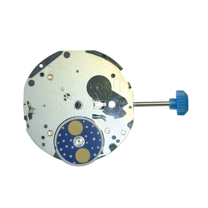 Mvt. Miyota 6P21 10 1/2''' DAY9/DATE12 SC 3 EYES MOON Quartz (364 | SR621SW)