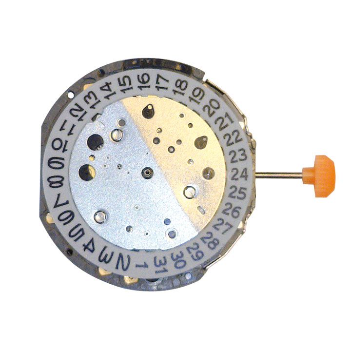 Mvt. Miyota JS15 12 1/2''' DATE3 SC STOPWATCH 30MIN 24H Quartz (364 | SR621SW)