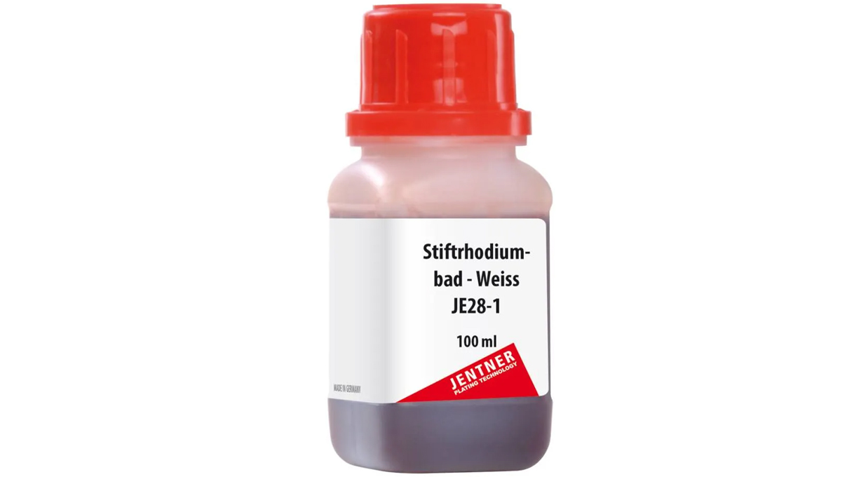 Bain de rhodium pour stylo JE28-1, 2g de rhodium, 100 ml