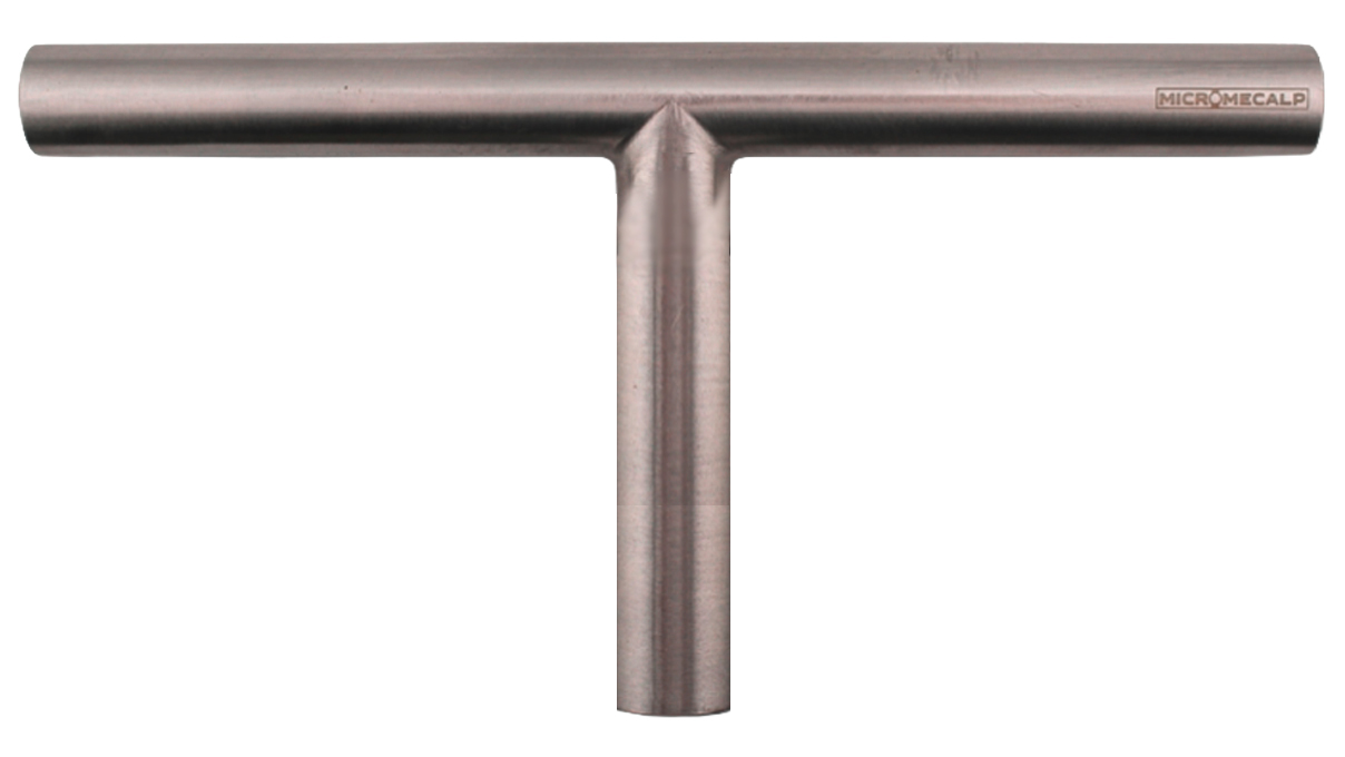 Barre transversale à monter sur le pied de table de lapidage Crevoisier, Ø 16 mm, pour l’utilisation
d’un chariot de lapidage sur une unité de ponçage à bande