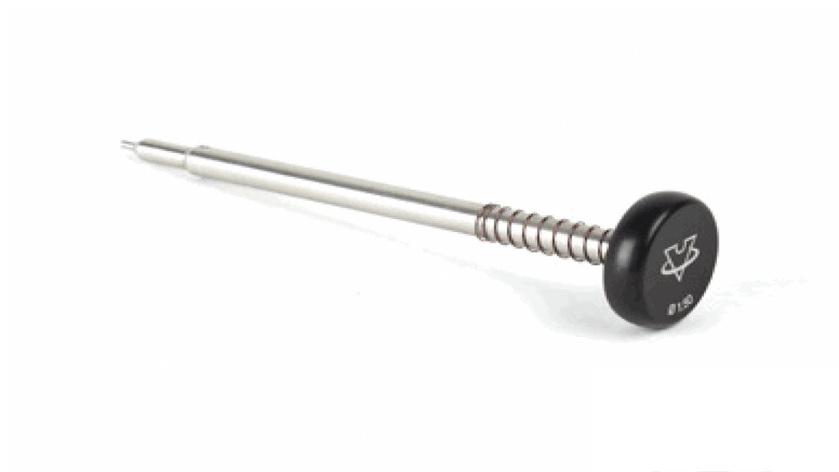 Brosche für VOH Pavix Extra, schwarz, Ø 1,5 mm