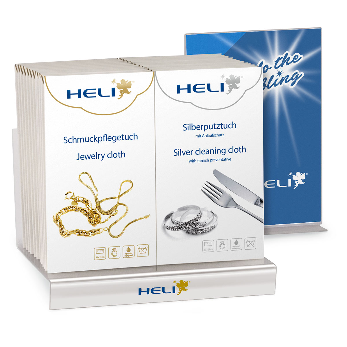 Heli Acryldisplay für Pflegemittel