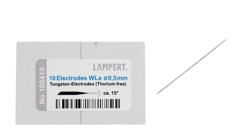 Lampert électrodes en tungstène PUKStar, Ø 1 mm, Ecopack, 10 pièces