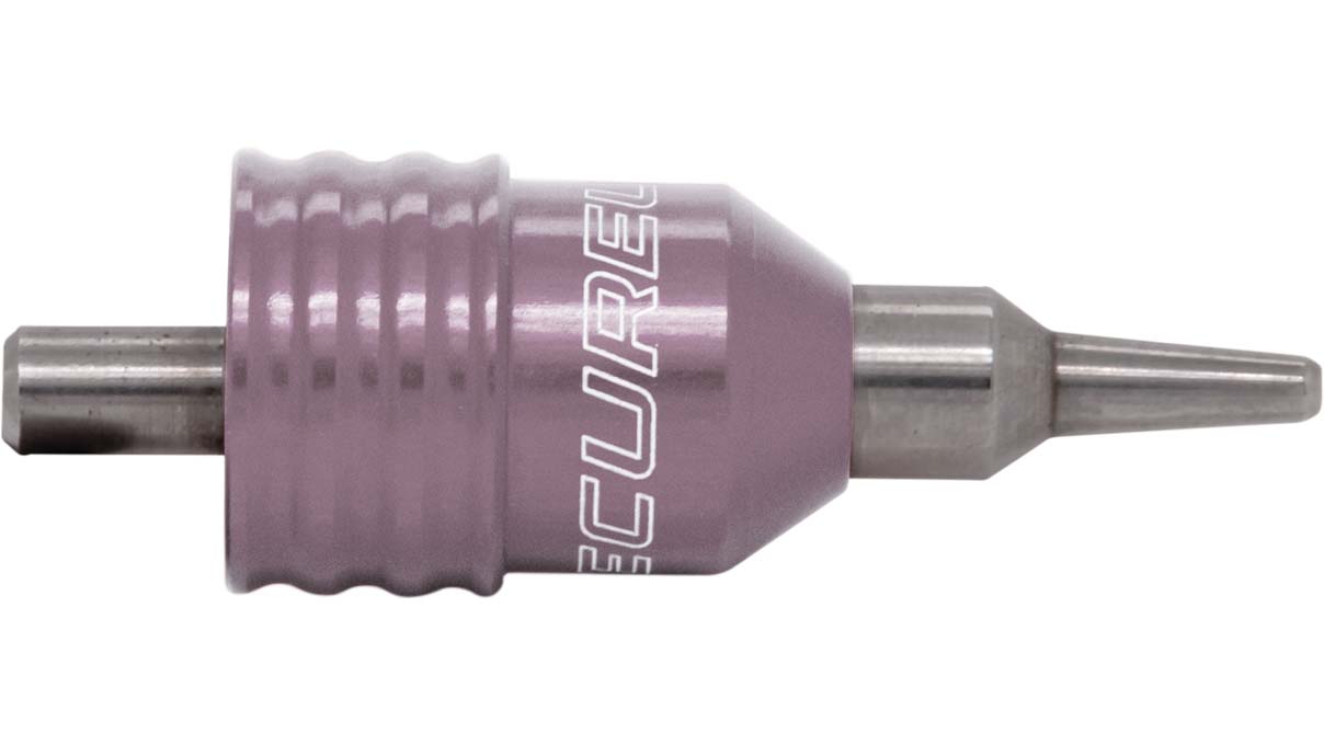 Lecureux tête de tournevis Clip-On, Ø 0,6 mm, rosé, avec porte-mèche