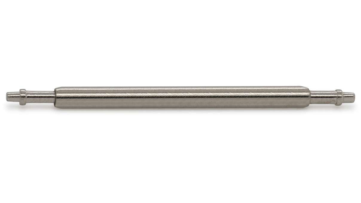 Barrettes à double sécurité maillechort  1,4/21,0 mm