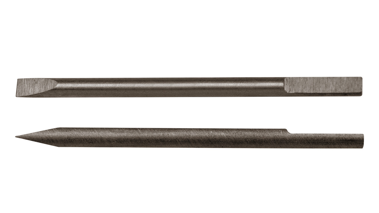 Bergeon 30080-T DI 1.00, Mèche de rechange, 1 mm, Fente (V), 4 pièces