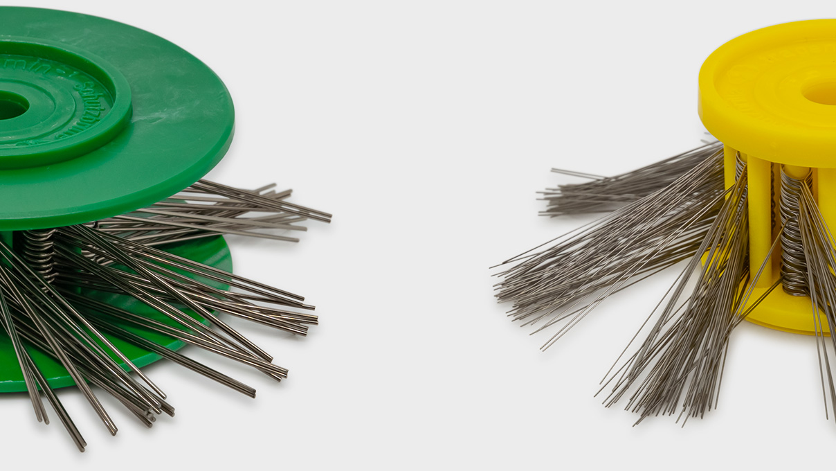 Brosses à finition mat