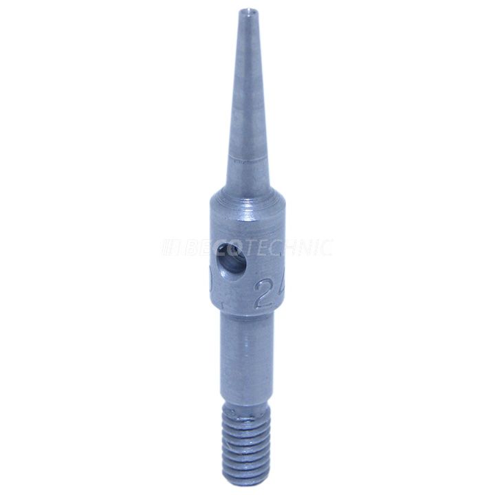 Badeco Pointe pour maillet, ronde et concave, 1,00 mm