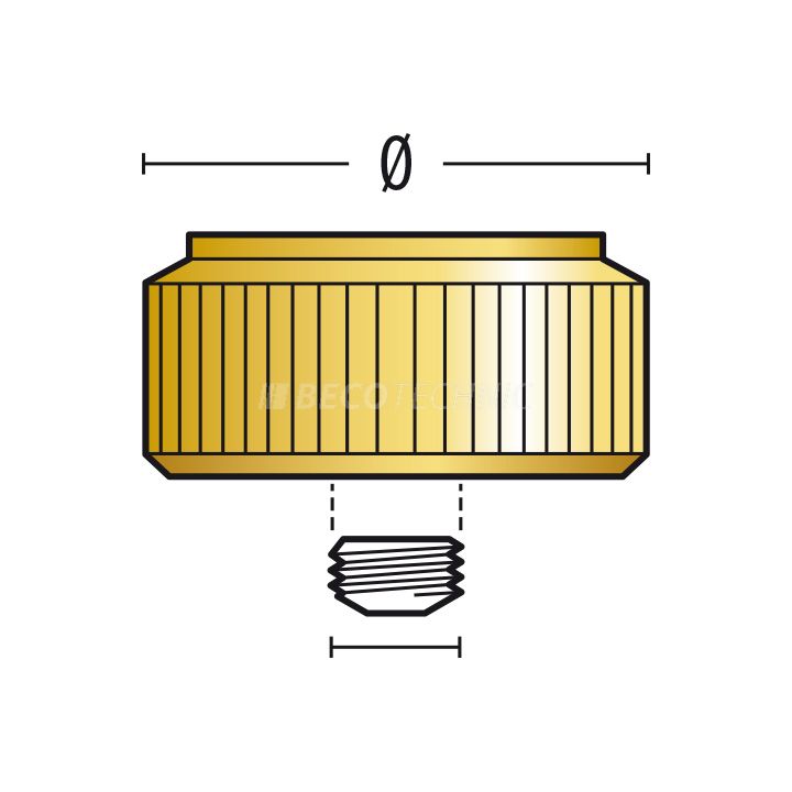 Couronnes 919 CF Caboch-Flat, étanches
