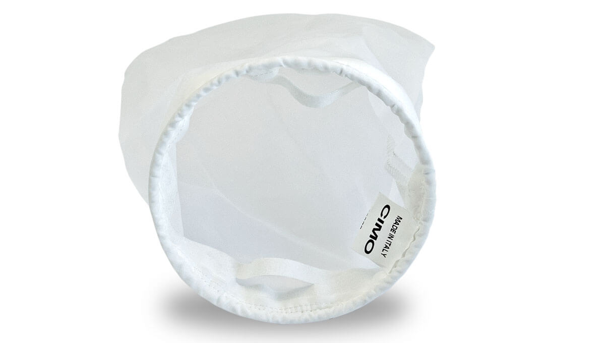 Sac filtrant en nylon pour polisseuse Angel 85, 100 µm