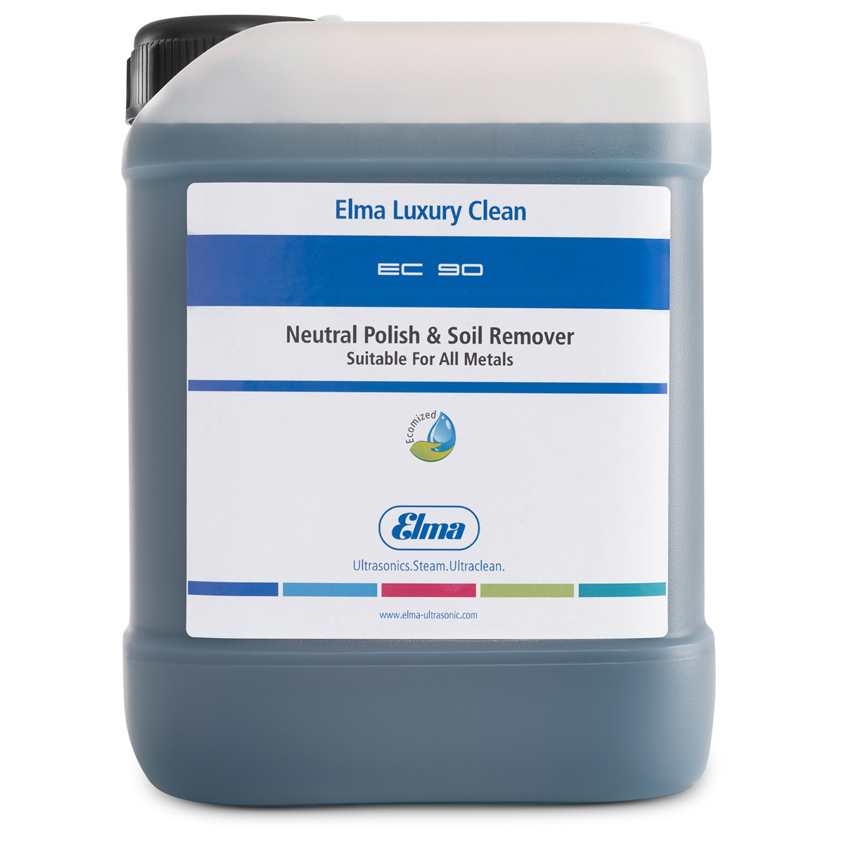 Elma Luxury Clean EC  90, concentré neutre pour le nettoyage de tous les métaux, 10 l