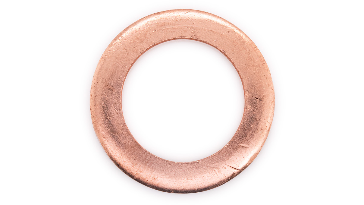 Ensemble de 24 bague de cuivre Ø 12 mm à réduire/élargir