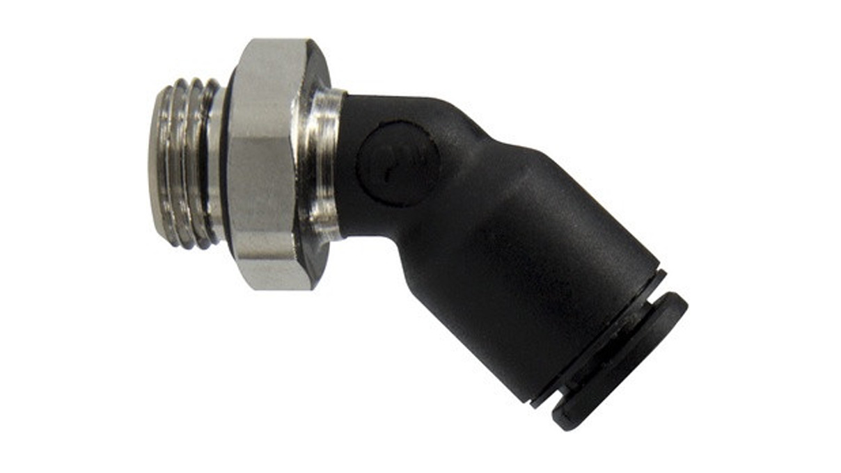 Connecteur Bergeon, angle de 45° N°7943-R45