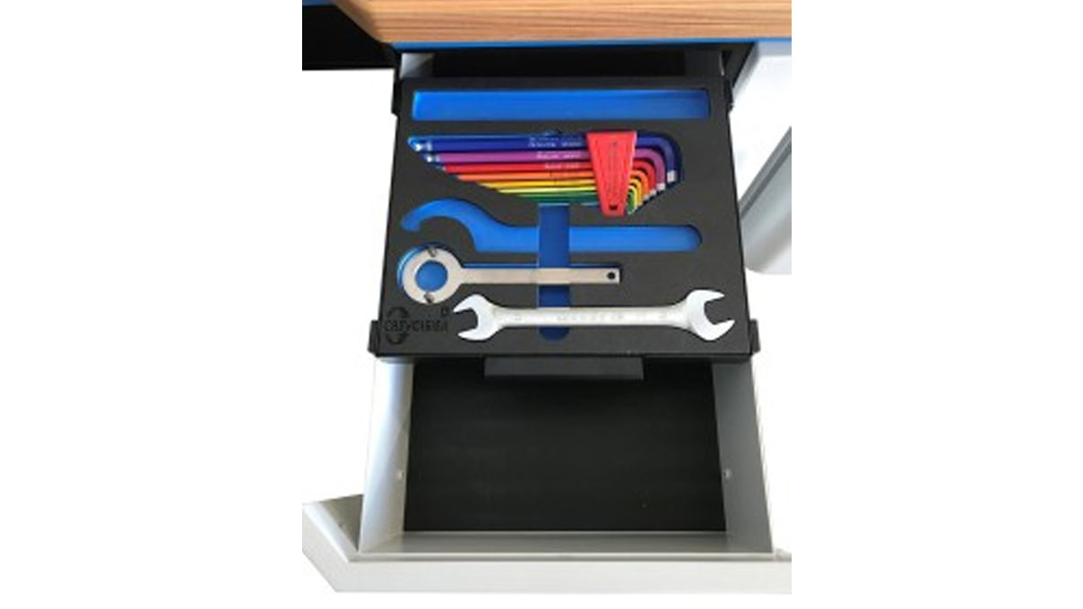 Système de stockage 5S pour C5100/C5001/C501 sur établi DSG/SLine