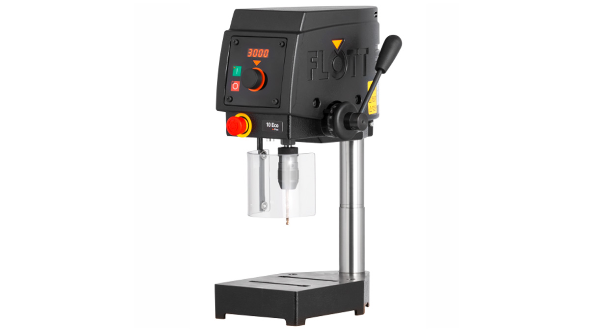 Flott TB 10 Eco Plus Perceuse d'établi, 230 V / AC, avec mandrin à serrage rapide