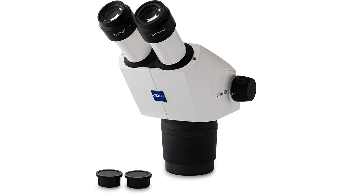 Zeiss Stemi 305, corps de stéréomicroscope sans interface de caméra