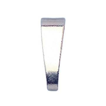 Boucle de pendentif, poinçonnée, longueur 7,5 mm, 925/- argent