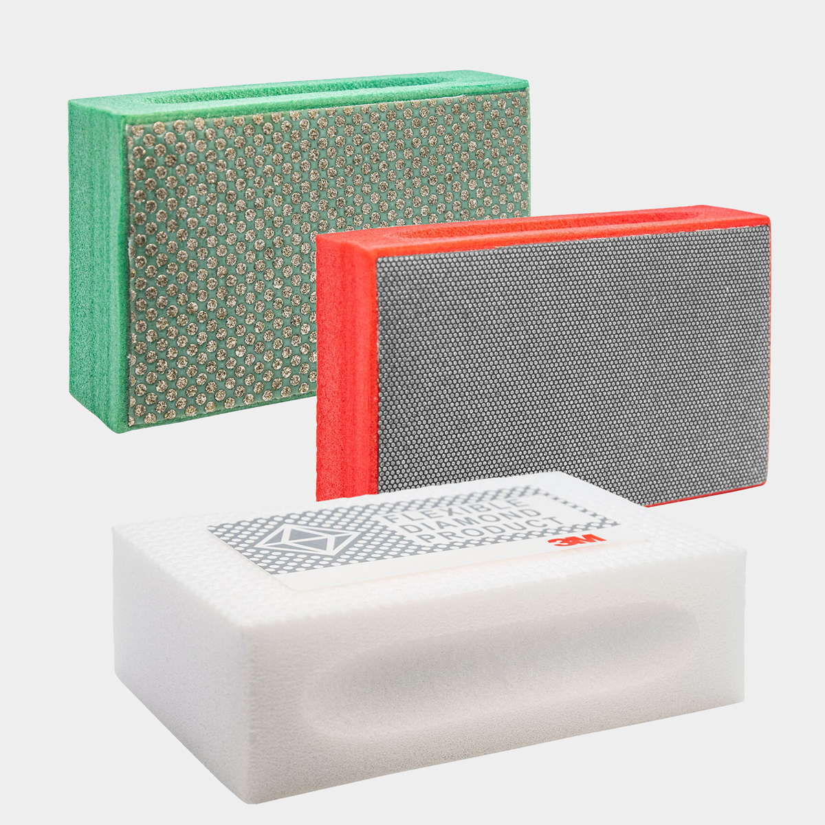 3M blocs de polissage diamantés