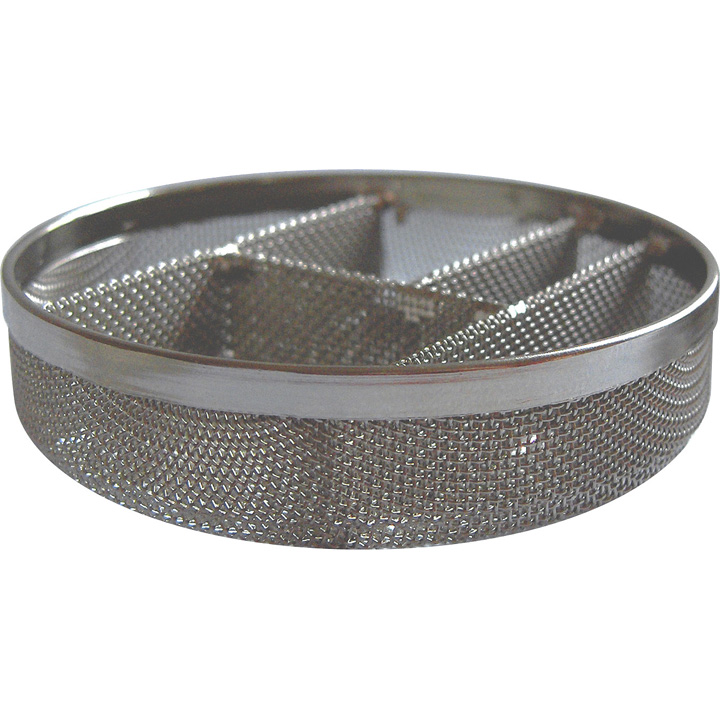 Panier, métal,  Ø 64 mm, hauteur 15 mm, 5 compartiments