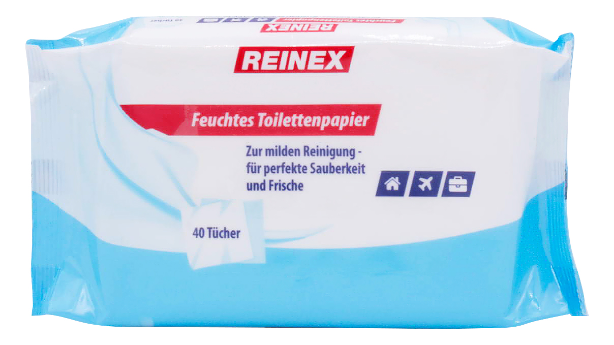 Reinex papier hygiénique humide