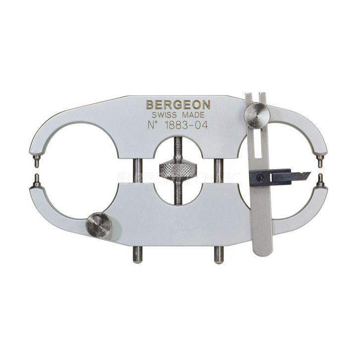 Bergeon 1883-04 Huit-chiffres, modèle léger pour régleuse, conserve-pivots en acier