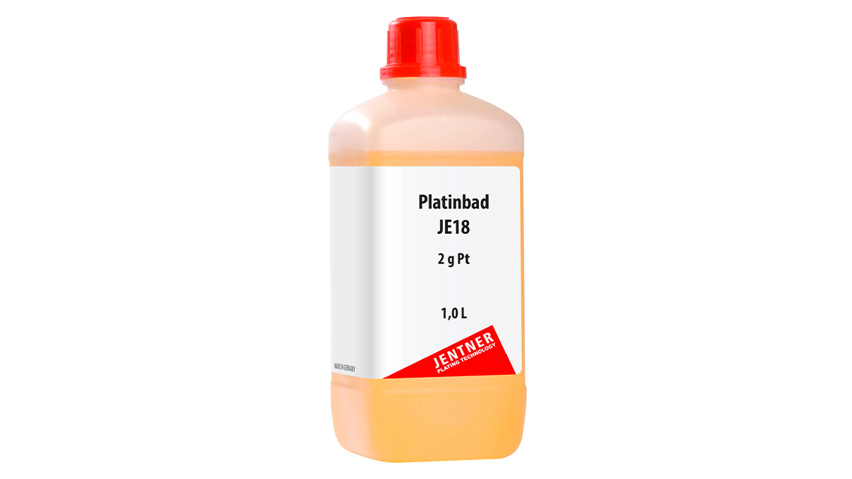 Bain de platine JE18, 2 g Pt/l, 1 litre