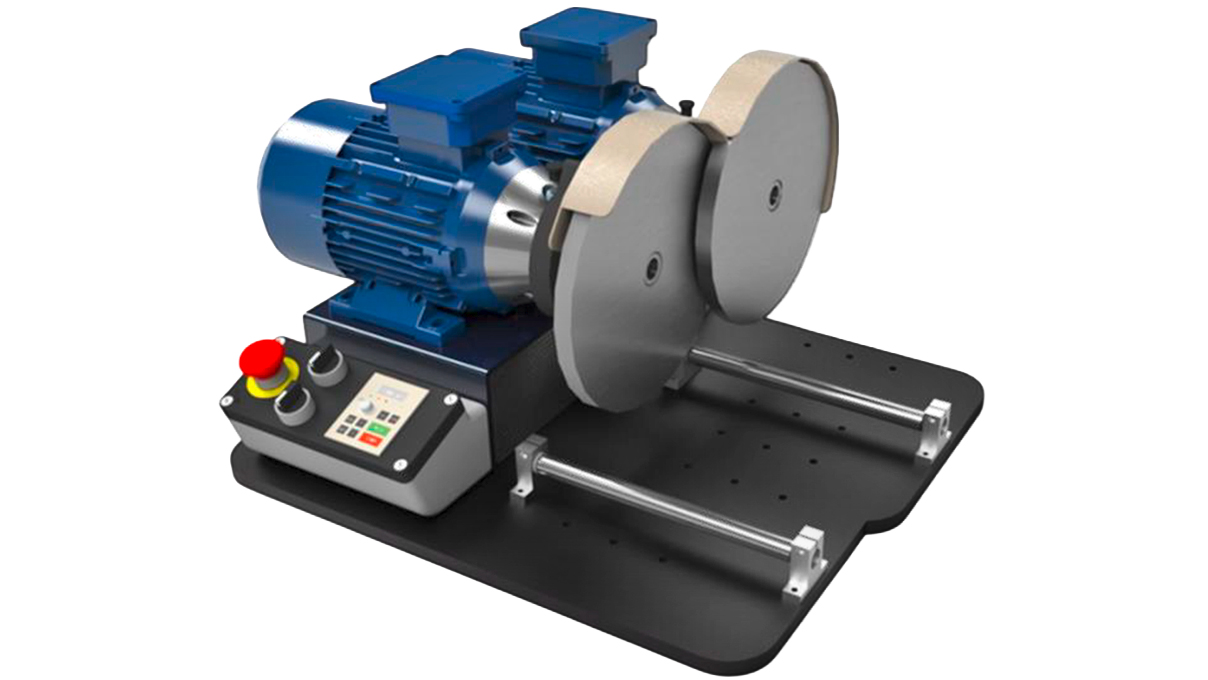 Micromecalp X550 DUO – Machine de lapidage double avec arbre universel pour disques ou arbres de polissage, livrée avec 2 disques
Ø 240 mm et barres de lapidage, vitesse variable 0–1 800 tr/min, 230 V