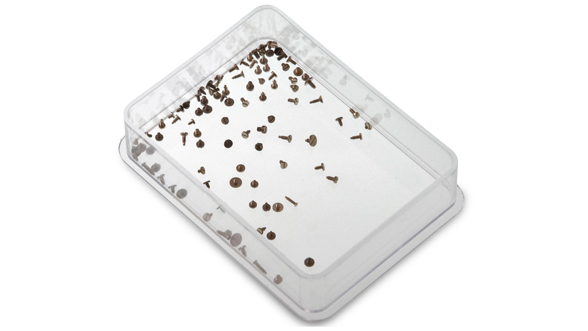 Assortiment de vis pour fixer les mécanismes AU et les ressorts de maintien de la batterie, 0,7 g, 1ère
qualité,