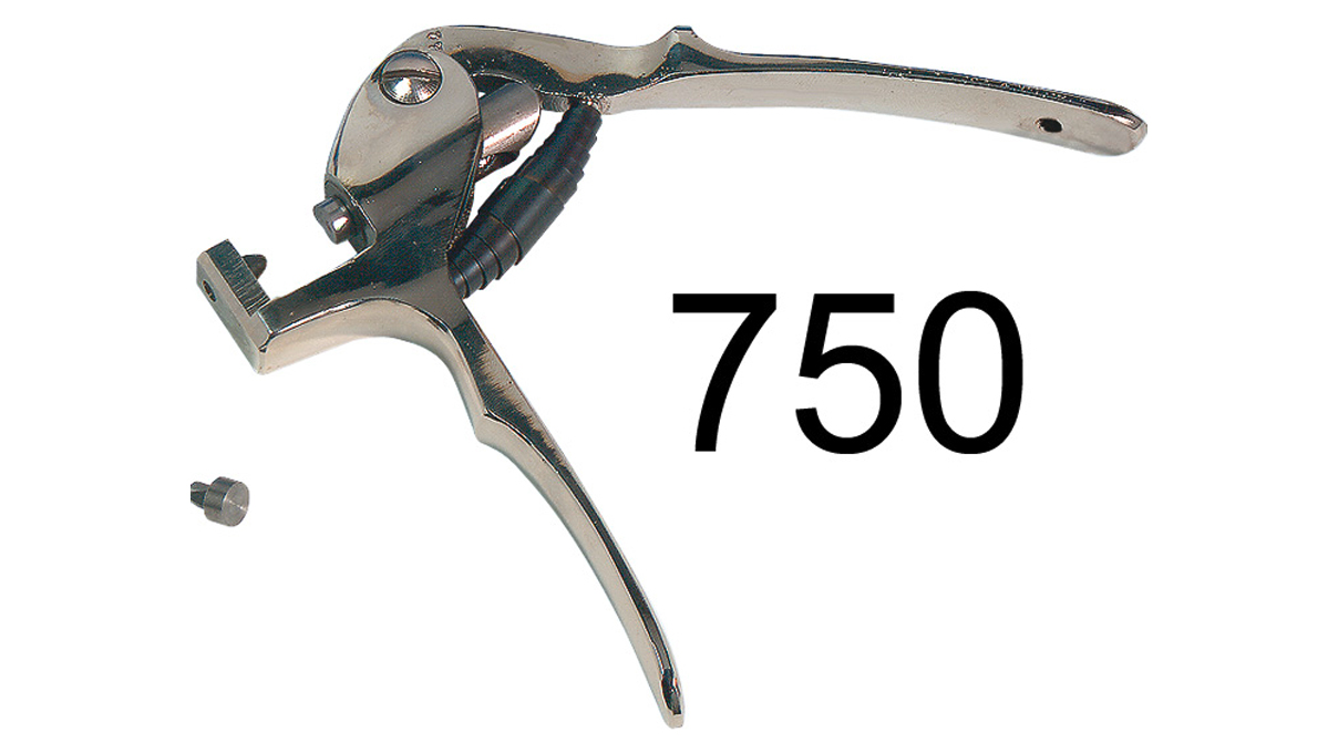 Tasseaux pour pince à poinçonner 0, 80 mm 750