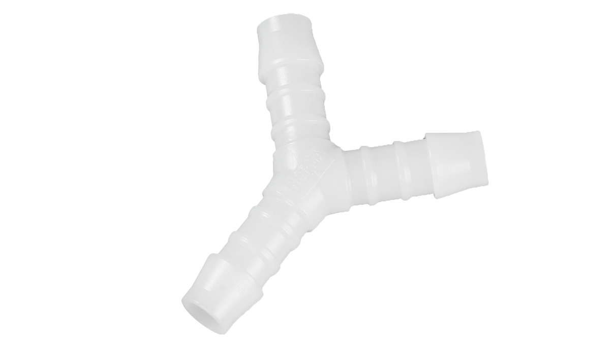 Raccord en Y pour vide pour tuyau Ø 6–7 mm, POM