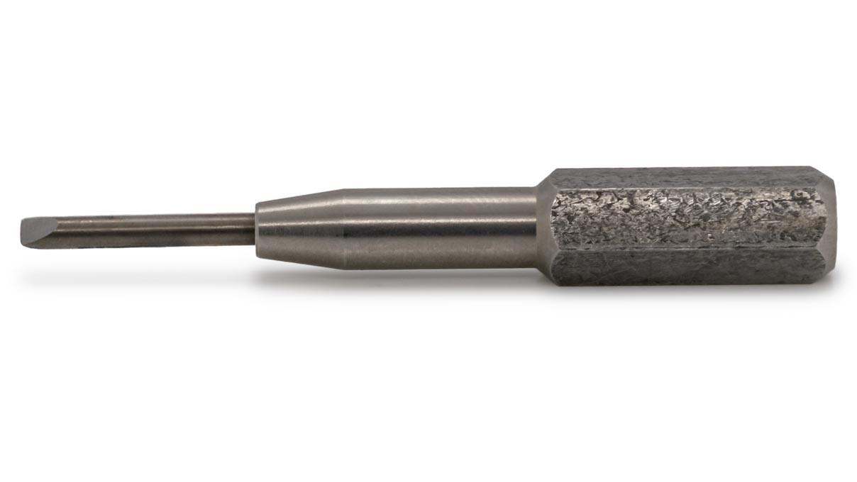 Mèche de tournevis, Ø 2 mm, avec embout hexagonal 1/4"