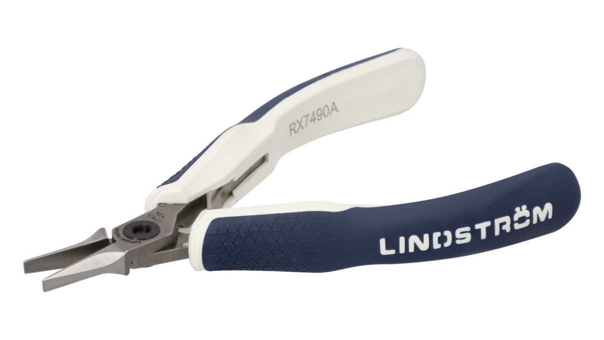 Lindström RX7490A Pince plate de précision, longueur 146,5 mm