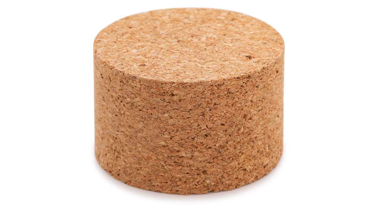 Porte-pièce, Liège, Rond, Réversible, Ø 40 mm