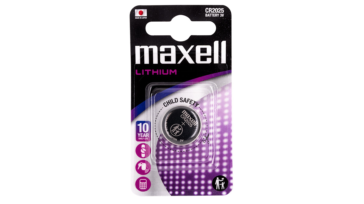 Maxell CR 2025 Lithium 1 blister
