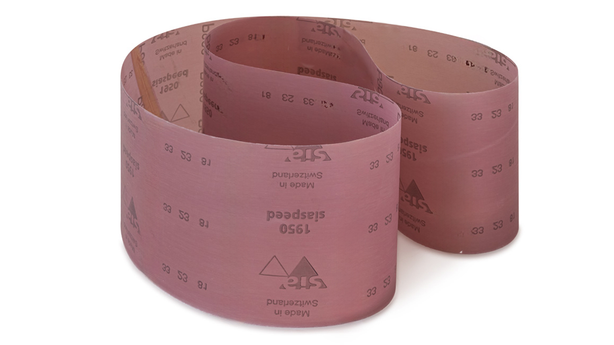 Siaspeed 1950 Bande abrasive sans fin, Taille du grain 1500, 100 x 1000 mm
