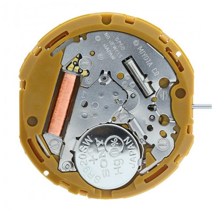 Mvt. Miyota GP50 12''' DATE12 SC RETRO DATE RETRO DUAL TIME Quartz (371 | SR920SW)