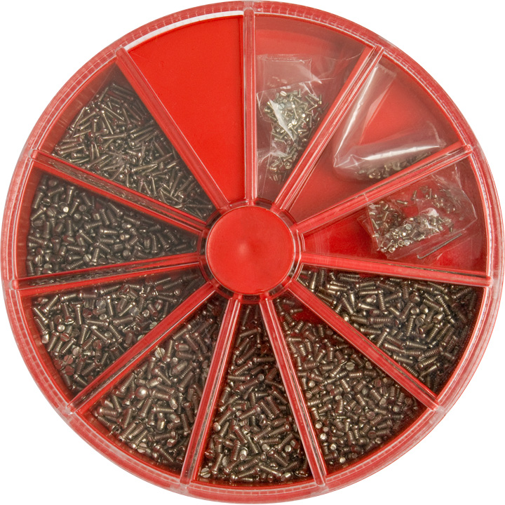 Assortiment de 1000 vis opticiens