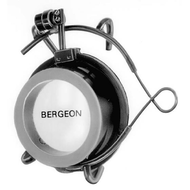 Bergeon 6223-G3 loupe d'horloger avec pince pour lunettes