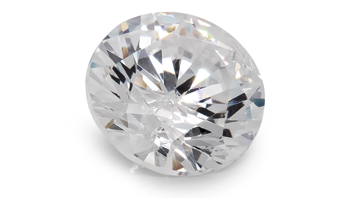 Diamant de laboratoire, couleur E/F, pureté VS1, Ø 3 mm, 0,10 ct